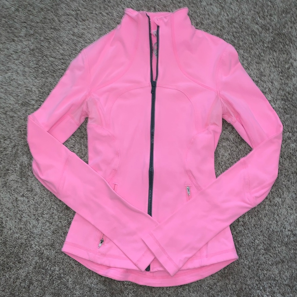 Lululemon pink full zip jacket